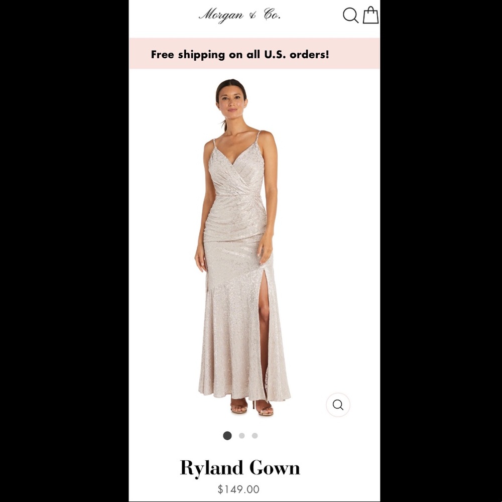 Night Way Evening Gown - Picture 5 of 17